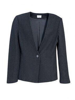 St. John Black Women's Blazer Jacket